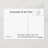 Carte Postale Old Postcard - State House, Boston, messe (Dos)