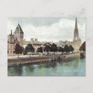 Carte Postale Old Postcard - Tay St, Perth, Scotland