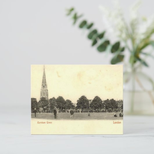 Carte Postale Old Postcard - Turrnham Green, Chiswick, Londres. (Debout devant)