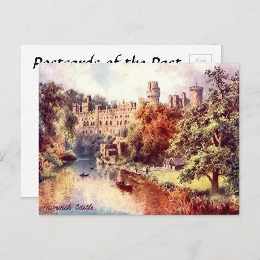 Carte Postale Old Postcard - Warwick, Angleterre (Devant / Derrière)