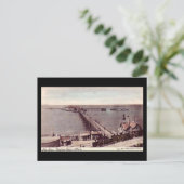 Carte Postale Old Postcard, Weston-super-Mare, la jetée (Debout devant)
