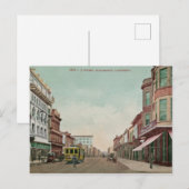 Carte Postale Old Sacramento J. Street (Devant / Derrière)