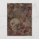 Carte Postale Old Soul Mixed Media Collage (Devant)