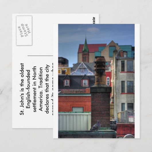 Carte Postale Old St. John's (Devant / Derrière)
