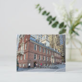 Carte Postale Old State House à Boston Massachusetts (Debout devant)