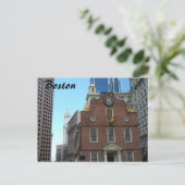 Carte Postale Old State House, Boston (Debout devant)