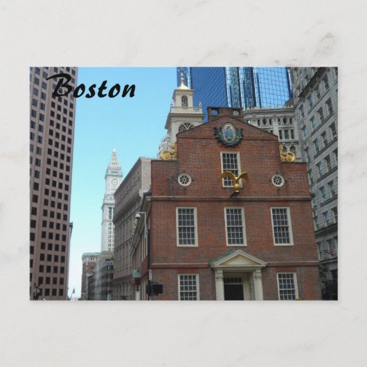 Carte Postale Old State House, Boston (Devant)