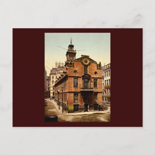 Carte Postale Old State House Boston Massachusetts (Devant)