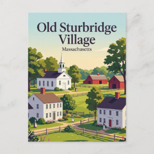 Carte Postale Old Sturbridge Village Massachusetts