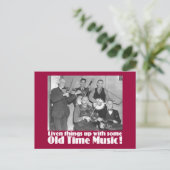 Carte Postale Old Time Music K (Debout devant)