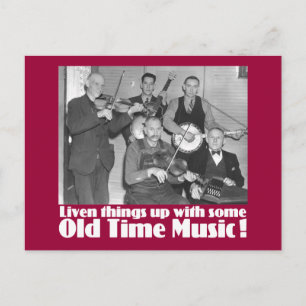 Carte Postale Old Time Music K