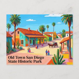 Carte Postale Old Town San Diego State Historic Park Californie