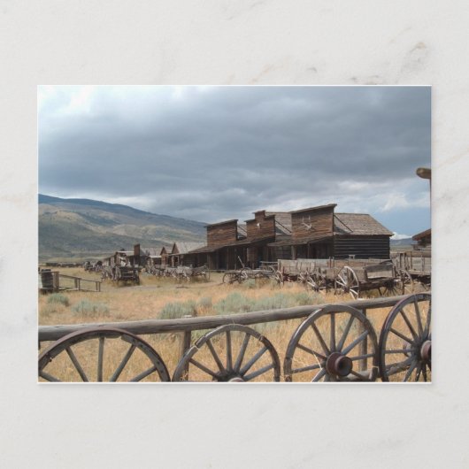 Carte Postale Old Trail Town, Cody, Wyoming (Devant)