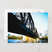 Carte postale Old train Bridge (Devant / Derrière)