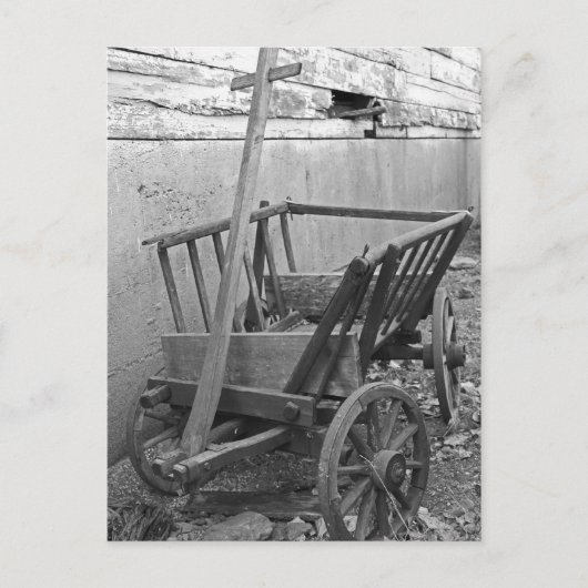 Carte Postale Old Wagon (Devant)
