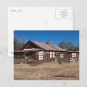 Carte postale : Old Wood House (Devant / Derrière)