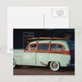 Carte Postale Old Woody Pontiac (Devant / Derrière)