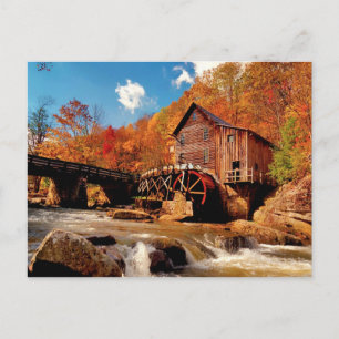 Carte Postale Olde Mill à l'automne