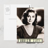 Carte Postale oldhollywood4 (Devant / Derrière)