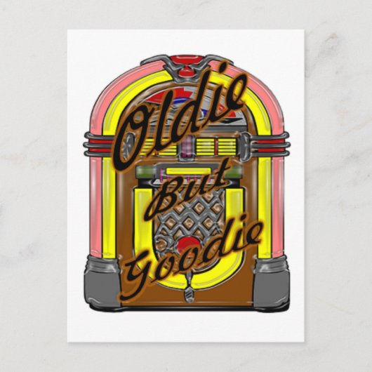 Carte Postale Oldie Mais Goodie (Devant)