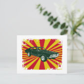 Carte Postale Oldsmobile 442 1970 (Debout devant)