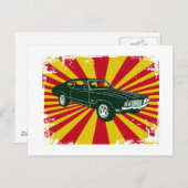 Carte Postale Oldsmobile 442 1970 (Devant / Derrière)