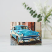 Carte Postale Oldtimer auf Kuba (Debout devant)