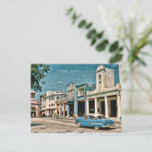 Carte Postale Oldtimer in einer Stadt auf Kuba (Debout devant)