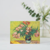 Carte Postale Oleanders Imprimer par Vincent van Gogh (Debout devant)