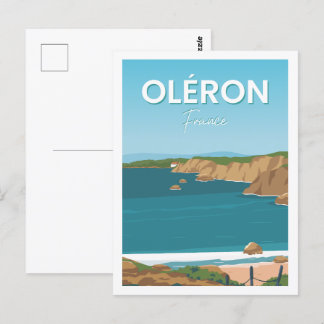 Carte Postale Oleron France Célèbre Illustration des lieux de vo