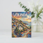 Carte Postale Olinda Brésil (Debout devant)