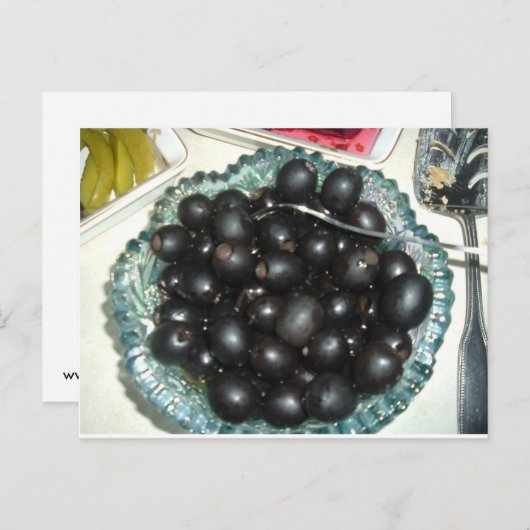 Carte postale Olive (Devant / Derrière)