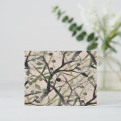 Carte Postale Olive Branch Abstrait Art Motif (Debout devant)