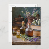 Carte postale Olive Oil Jars (Devant / Derrière)