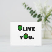 Carte Postale Olive-toi (Debout devant)