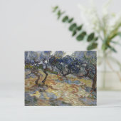 Carte Postale Olive Trees par Vincent Van Gogh (Debout devant)