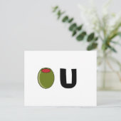 Carte Postale Olive verte (Debout devant)