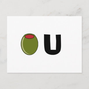 Carte Postale Olive verte