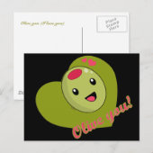 Carte postale Olive you (Devant / Derrière)