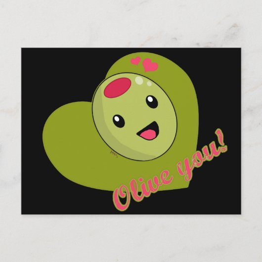 Carte postale Olive you (Devant)