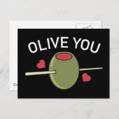 Carte Postale Olive You (Devant / Derrière)