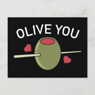Carte Postale Olive You
