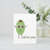 Carte Postale Olive You (Debout devant)