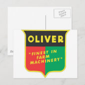 Carte Postale Oliver (Devant / Derrière)