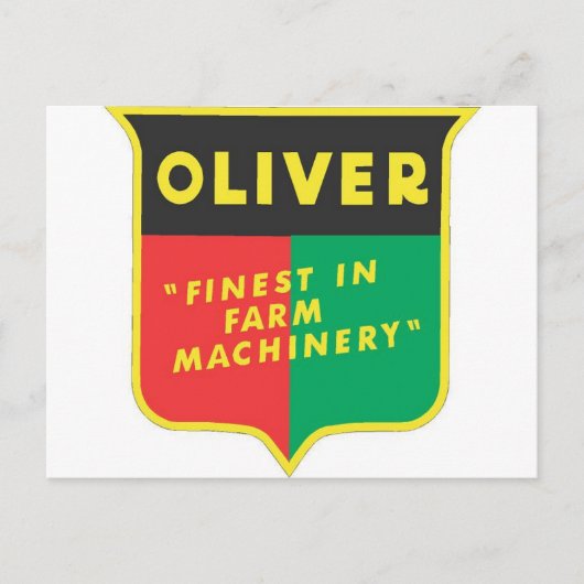 Carte Postale Oliver (Devant)