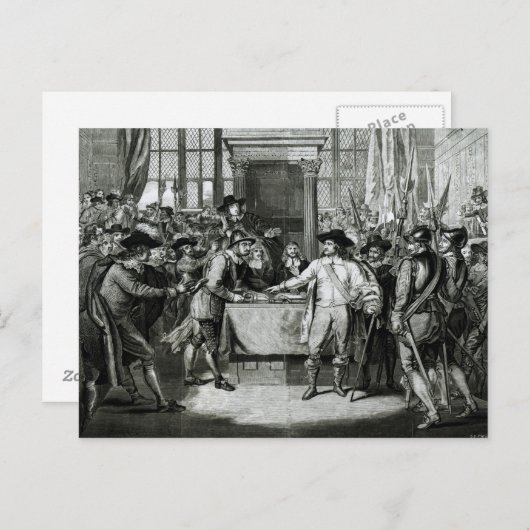 Carte Postale Oliver Cromwell (Devant / Derrière)