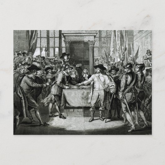 Carte Postale Oliver Cromwell (Devant)