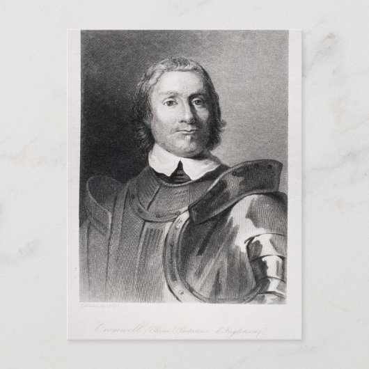 Carte Postale Oliver Cromwell, Lord Protector of England (Devant)