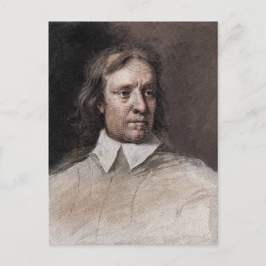 Carte Postale Oliver Cromwell Portrait (Devant)