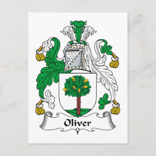 Carte Postale Oliver Family Crest